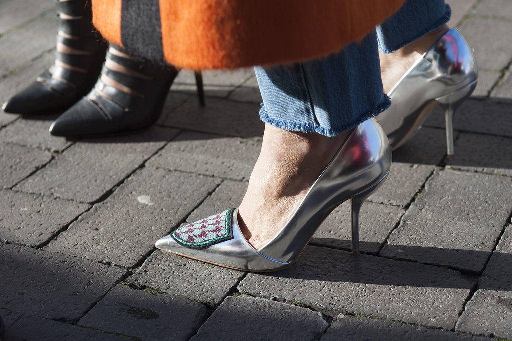 These heels were made for stomping the streets at Fashion Week.
These heels were made for stomping the streets at Fashion Week.