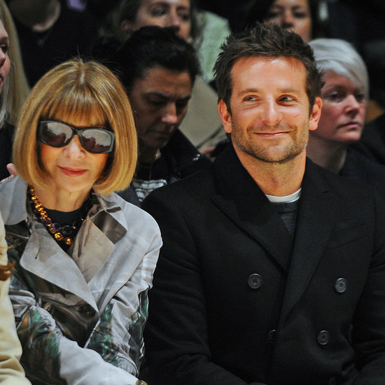 Bradley Cooper Sits Front Row at Burberry With Anna Wintour Bradley Cooper Sits Front Row at Burberry With Anna Wintour