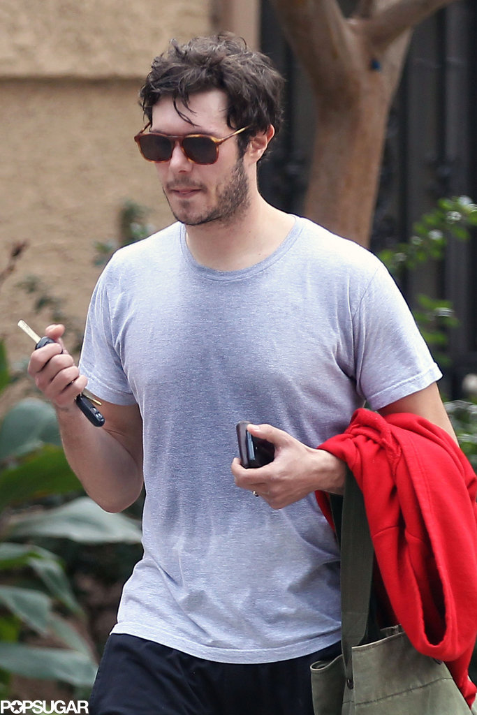Adam Brody Steps Out Wearing His Wedding Ring! Adam Brody Steps Out Wearing His Wedding Ring!