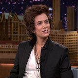 Kristen Wiig Dressed Up as Harry Styles on The Tonight Show Kristen Wiig Dressed Up as Harry Styles on The Tonight Show