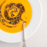 Sweet Potato Soup With Za'atar Oil Sweet Potato Soup With Za'atar Oil