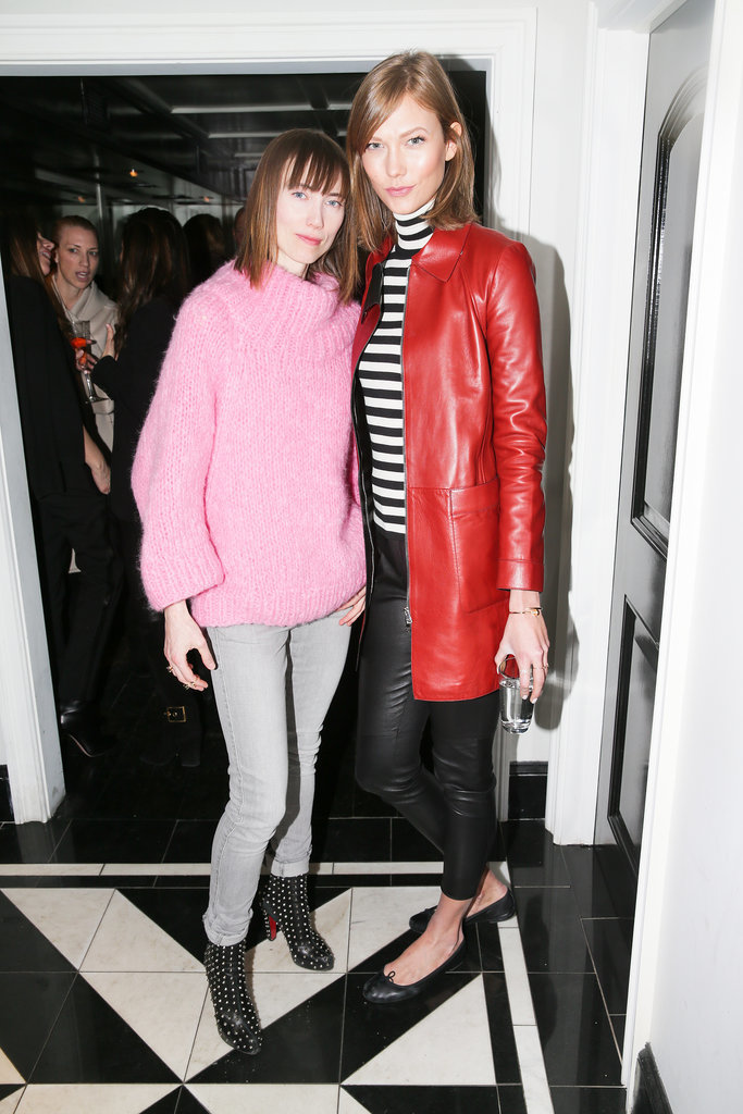 Anya Ziourova and Karlie Kloss Anya Ziourova and Karlie Kloss