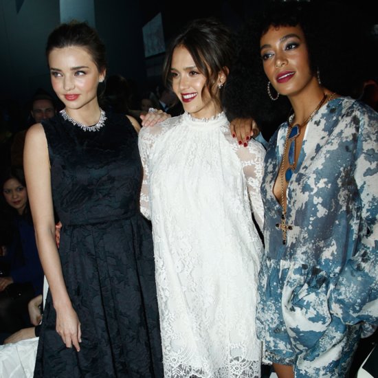 Miranda Kerr Jessica Alba at H&M Paris Fashion Week | Video Miranda Kerr Jessica Alba at H&M Paris Fashion Week | Video