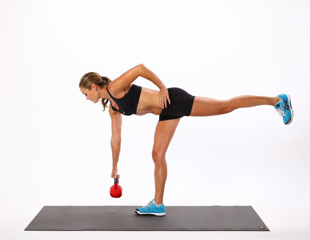 Single-Leg Deadlift With Kettlebell Single-Leg Deadlift With Kettlebell