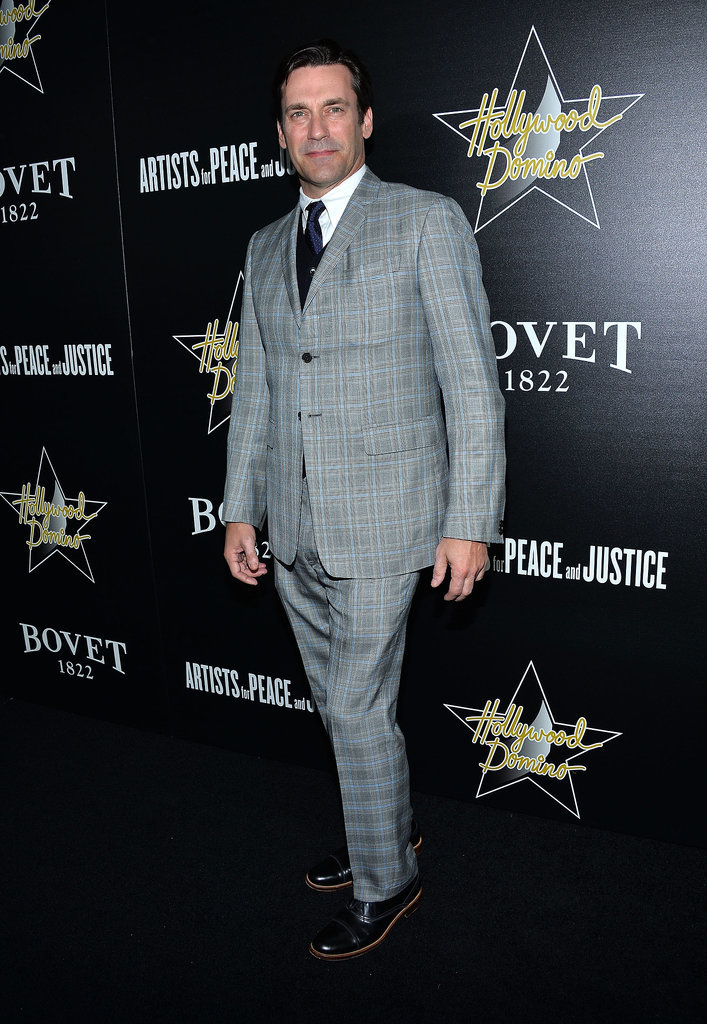 Jon Hamm at the Hollywood Domino and Bovet 1822 Gala Jon Hamm at the Hollywood Domino and Bovet 1822 Gala