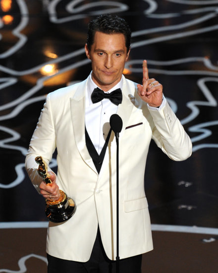 Matthew McConaughey's Recipe For an Awesome Acceptance Speech Matthew McConaughey's Recipe For an Awesome Acceptance Speech