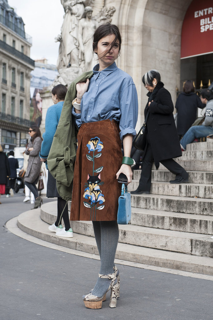 PFW Street Style Day Seven PFW Street Style Day Seven