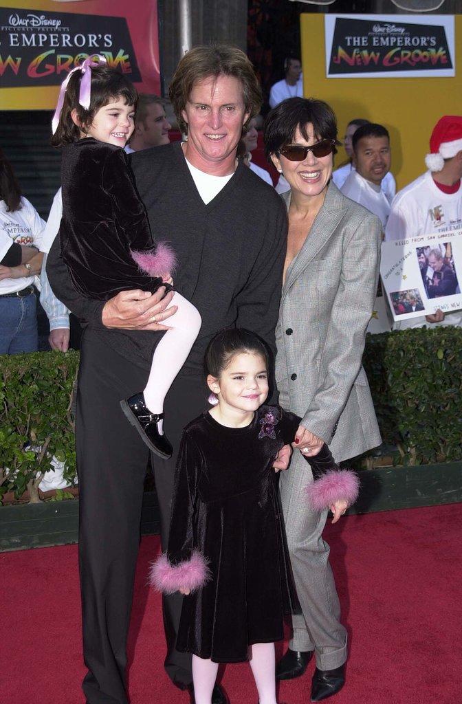As an adorable 5-year-old, Kendall attended the premiere of The Emperor's New Groove in 2000. 
