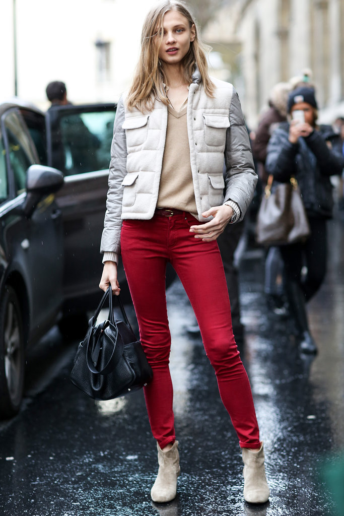 PFW Model Street Style Day Four PFW Model Street Style Day Four