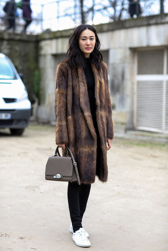 PFW Model Street Style Day Six PFW Model Street Style Day Six