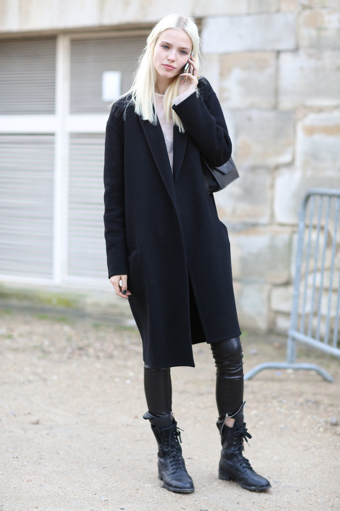 PFW Model Street Style Day Eight PFW Model Street Style Day Eight