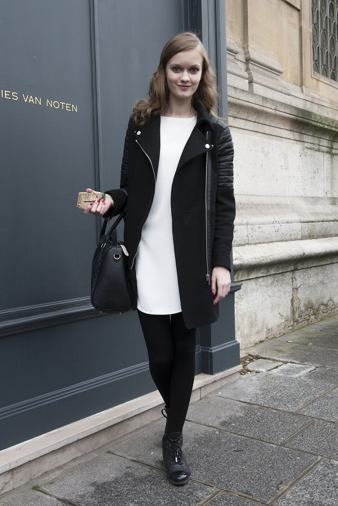 PFW Model Street Style Day Five PFW Model Street Style Day Five