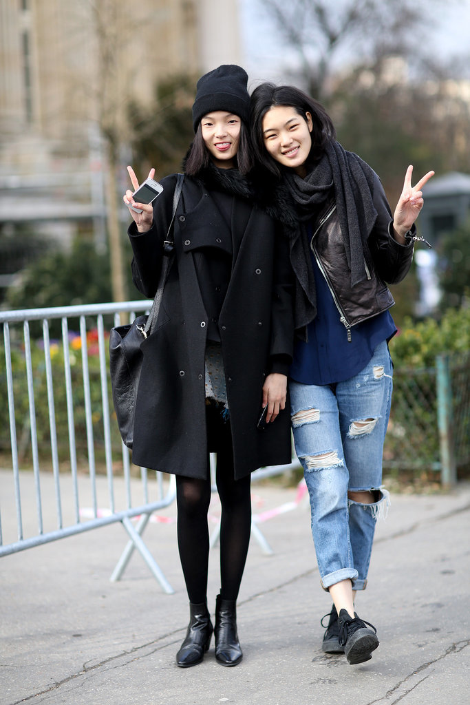 PFW Model Street Style Day Eight PFW Model Street Style Day Eight