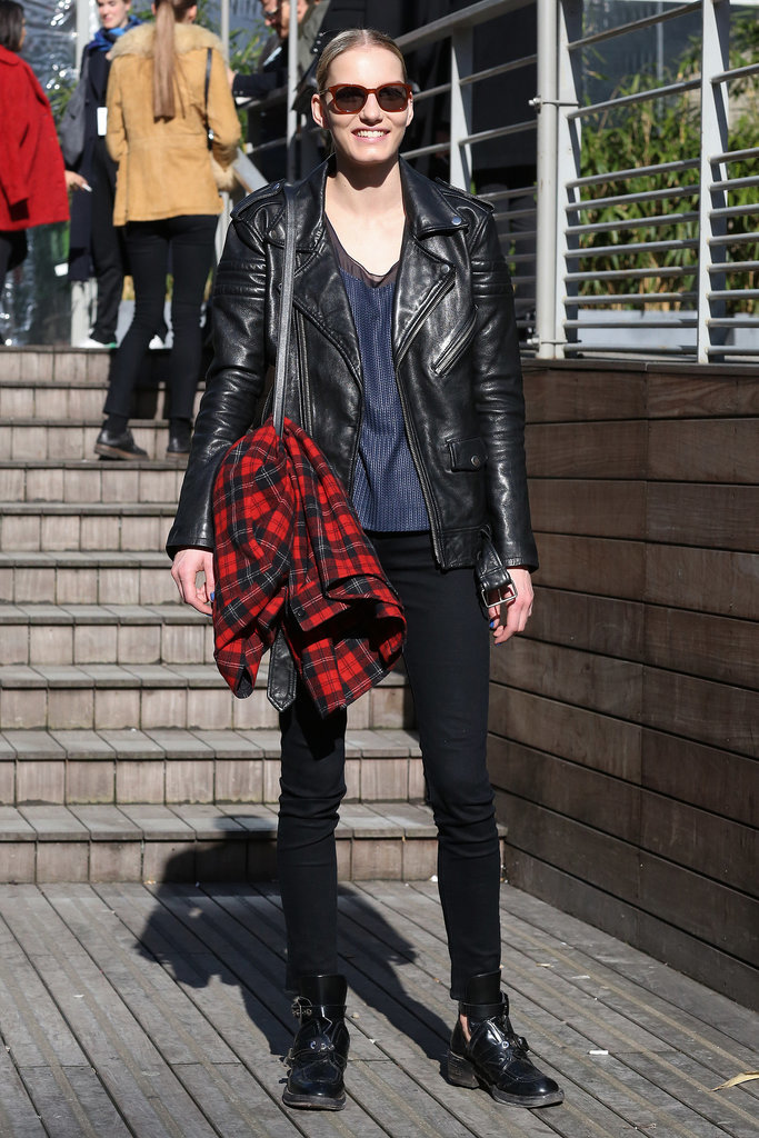 PFW Model Street Style Day Six PFW Model Street Style Day Six