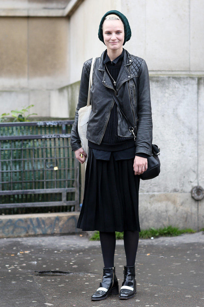 PFW Model Street Style Day Six PFW Model Street Style Day Six