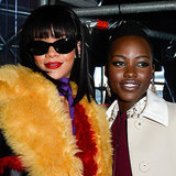 Lupita and Rihanna Front Row at Miu Miu on POPSUGAR Live! Lupita and Rihanna Front Row at Miu Miu on POPSUGAR Live!