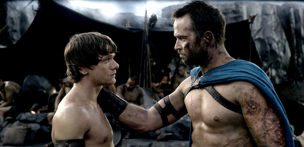 Jack O'Connell and Sullivan Stapleton, 300: Rise of an Empire Jack O'Connell and Sullivan Stapleton, 300: Rise of an Empire