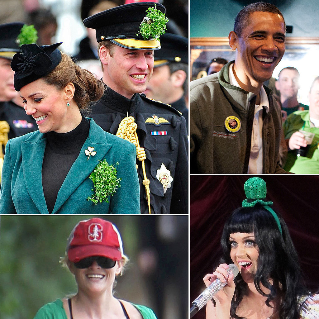 Stars Get in the St. Patrick's Day Spirit! Stars Get in the St. Patrick's Day Spirit!