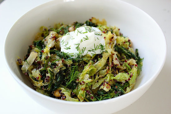 Lemony Toasted Quinoa and Cabbage Salad Lemony Toasted Quinoa and Cabbage Salad