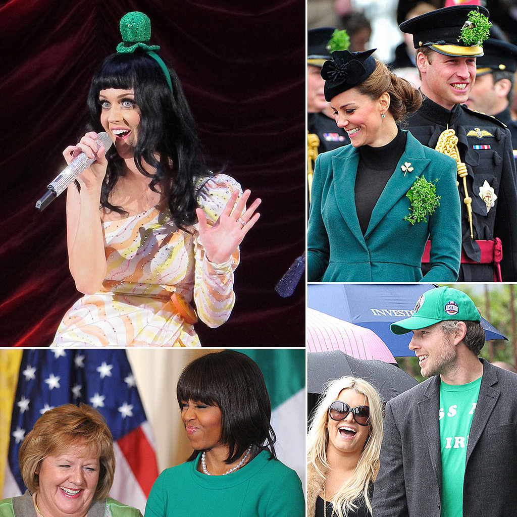 Stars Get in the St. Patrick's Day Spirit! Stars Get in the St. Patrick's Day Spirit!
