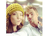 Army Purdy Trains During Paralympics for DWTS with Derek Hough Army Purdy Trains During Paralympics for DWTS with Derek Hough