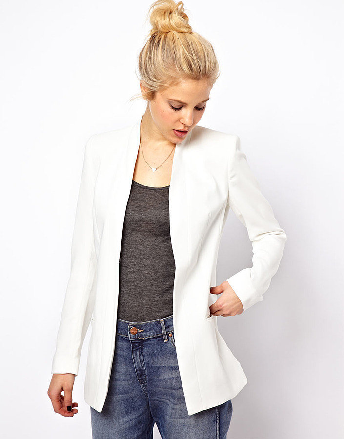 The White Blazer The White Blazer