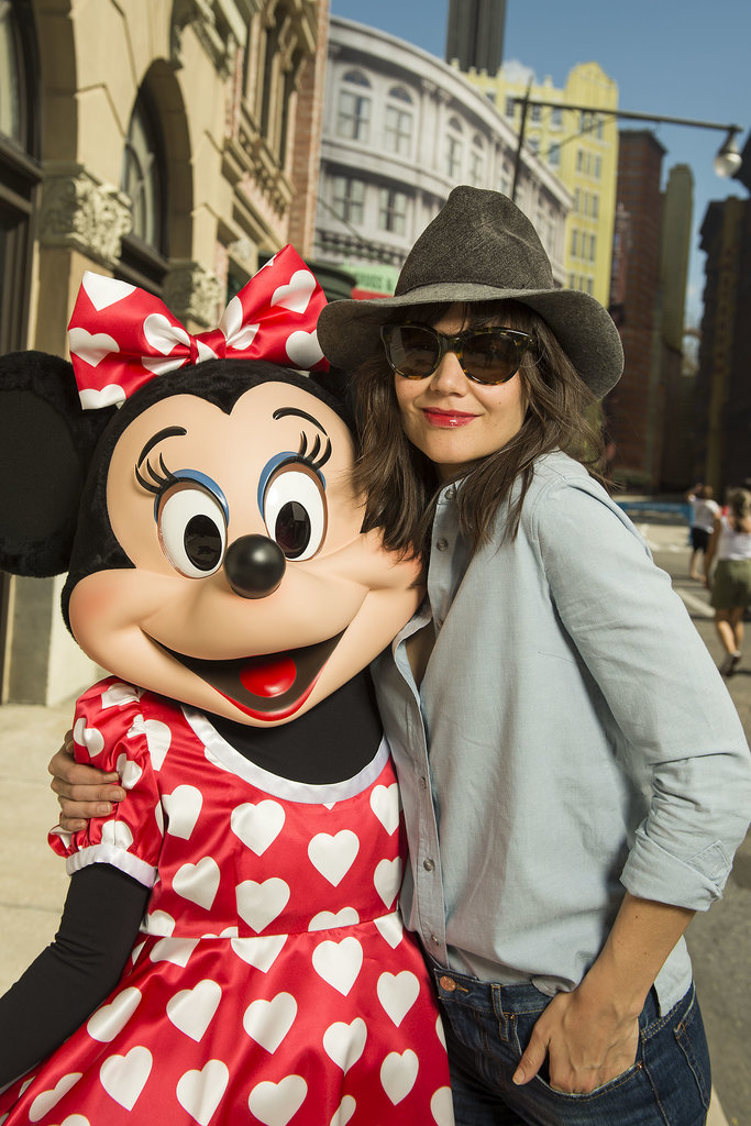 Minnie Mouse looked super psyched to see Katie Holmes at Walt Disney World in March 2014.
Minnie Mouse looked super psyched to see Katie Holmes at Walt Disney World in March 2014.