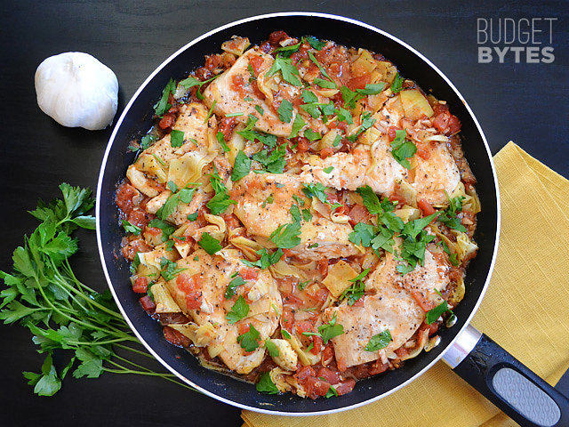 Artichoke Chicken Skillet Artichoke Chicken Skillet