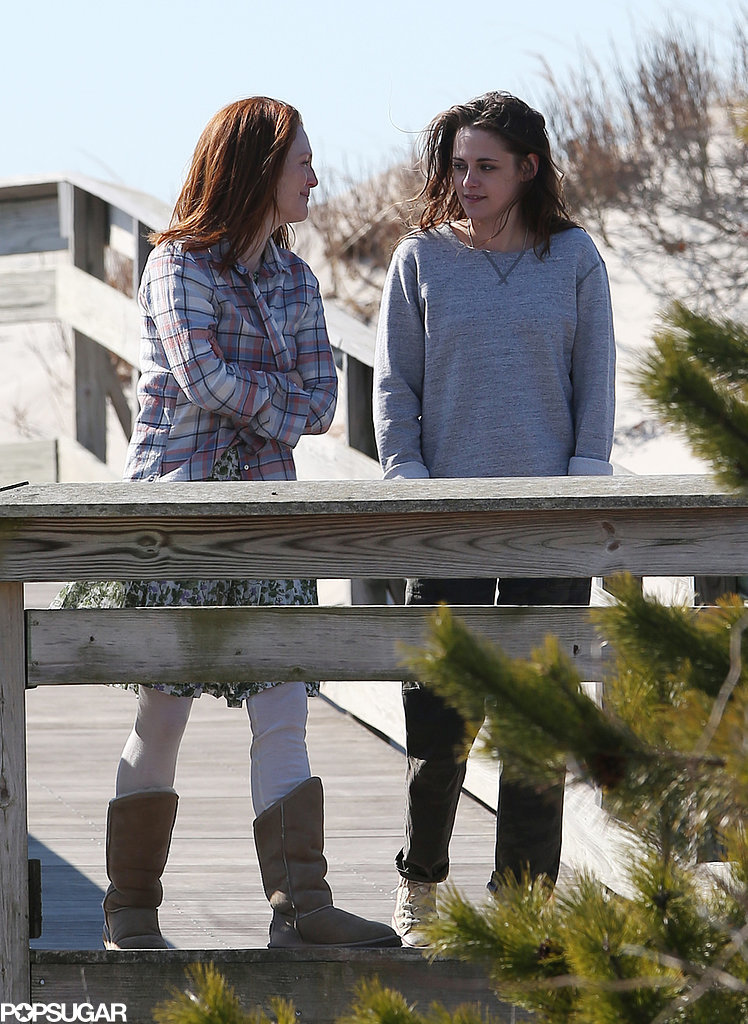 Julianne Moore Has a Way of Making Kristen Stewart Smile Julianne Moore Has a Way of Making Kristen Stewart Smile