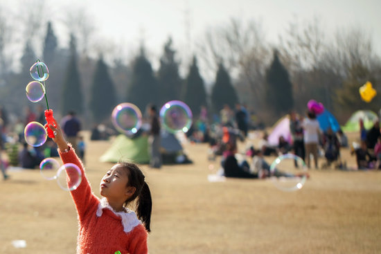Blowing Bubbles Blowing Bubbles