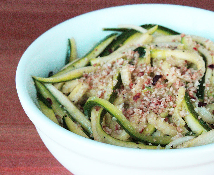 Zucchini Noodles Aglio et Olio Zucchini Noodles Aglio et Olio