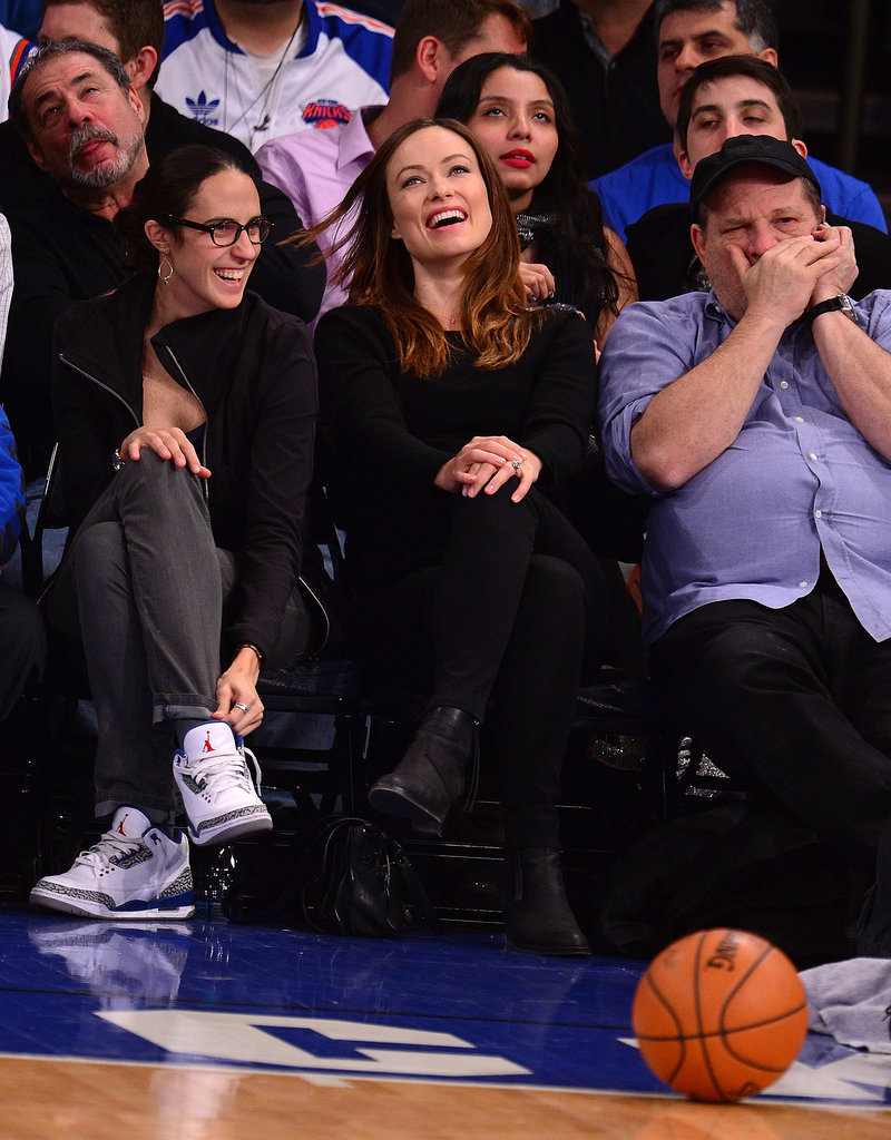 To support the Knicks, Olivia Wilde dressed like a true New Yorker — all in black.
To support the Knicks, Olivia Wilde dressed like a true New Yorker — all in black.