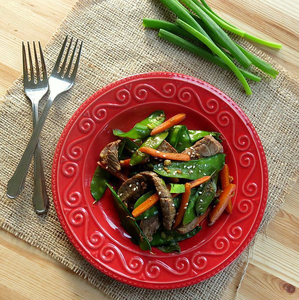 Sesame Beef Stir-Fry Sesame Beef Stir-Fry