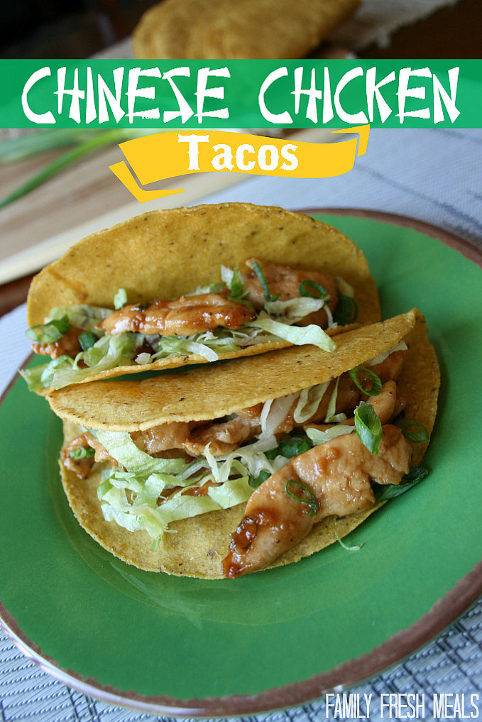 Chinese Chicken Tacos Chinese Chicken Tacos