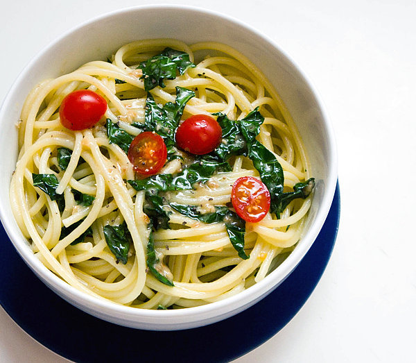 Garlic Anchovy Pasta With Kale Garlic Anchovy Pasta With Kale
