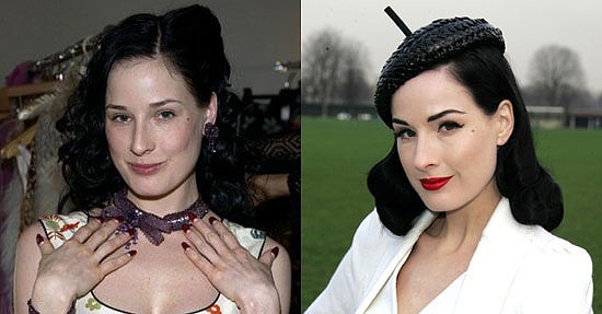 Do You Like Dita Von Teese Au Naturel or All Made Up? Do You Like Dita Von Teese Au Naturel or All Made Up?