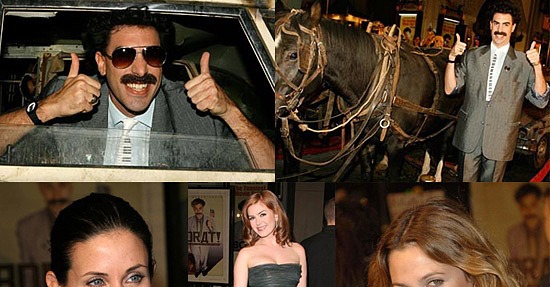 Borat Premieres in Hollywood Borat Premieres in Hollywood