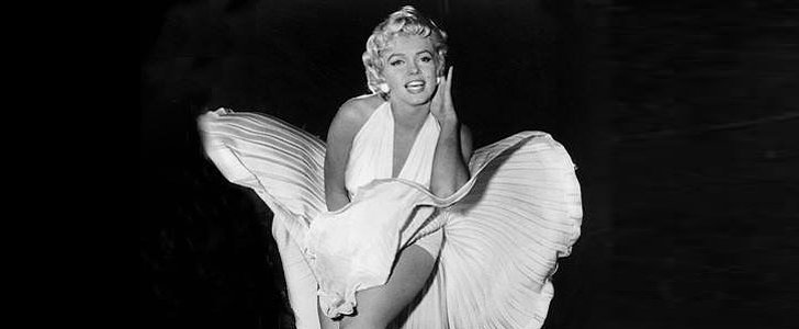 25. The Seven Year Itch: If you can think of a moment more iconic than Marilyn Monroe in that white dress, we'd love to hear it.
26. Flashdance: When Jennifer Beals threw her sweatshirt off her shoulders, so did we. And what a feeling!
27. Pretty in Pink: Everyone's a bit embarrassed looking back at their prom dresses, but if we were Andie Walsh, we wouldn't be . . . OK, maybe just a little.
Source: Facebook user Marilyn Monroe
25. The Seven Year Itch: If you can think of a moment more iconic than Marilyn Monroe in that white dress, we'd love to hear it.
26. Flashdance: When Jennifer Beals threw her sweatshirt off her shoulders, so did we. And what a feeling!
27. Pretty in Pink: Everyone's a bit embarrassed looking back at their prom dresses, but if we were Andie Walsh, we wouldn't be . . . OK, maybe just a little.
Source: Facebook user Marilyn Monroe