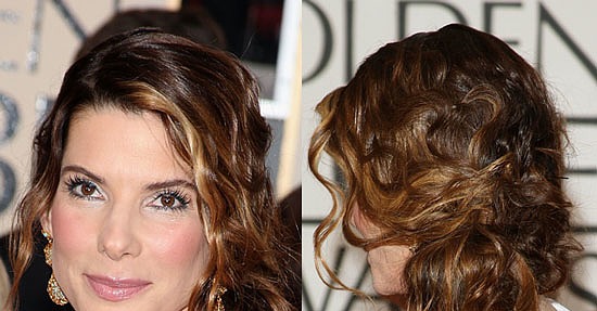 Sandra Bullock's Hair at the Golden Globe Awards | POPSUGAR Beauty