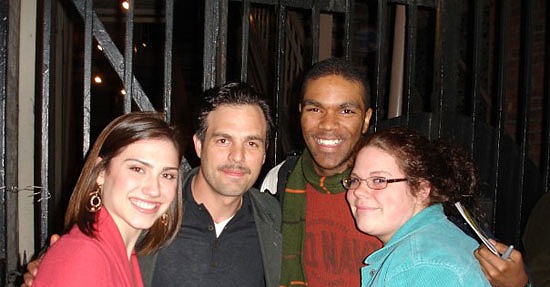 Celebrity Sighting: Meeting Mark Ruffalo Celebrity Sighting: Meeting Mark Ruffalo