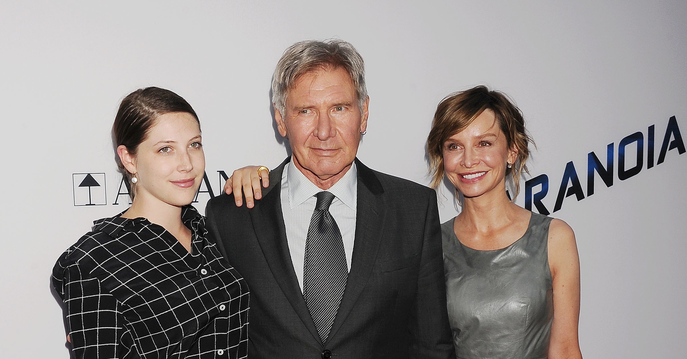 Harrison Ford brought his daughter, Georgia Ford, and Calista | Miley