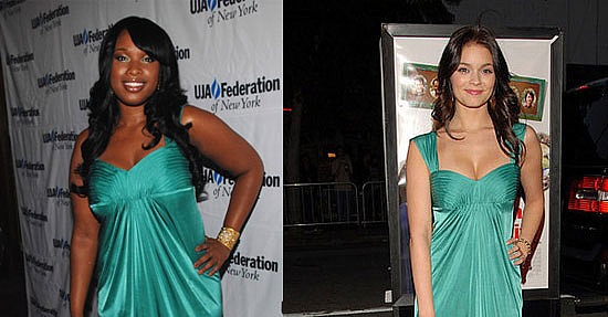 Who Wore It Better? BCBG Green Drape Sheath Dress Who Wore It Better? BCBG Green Drape Sheath Dress