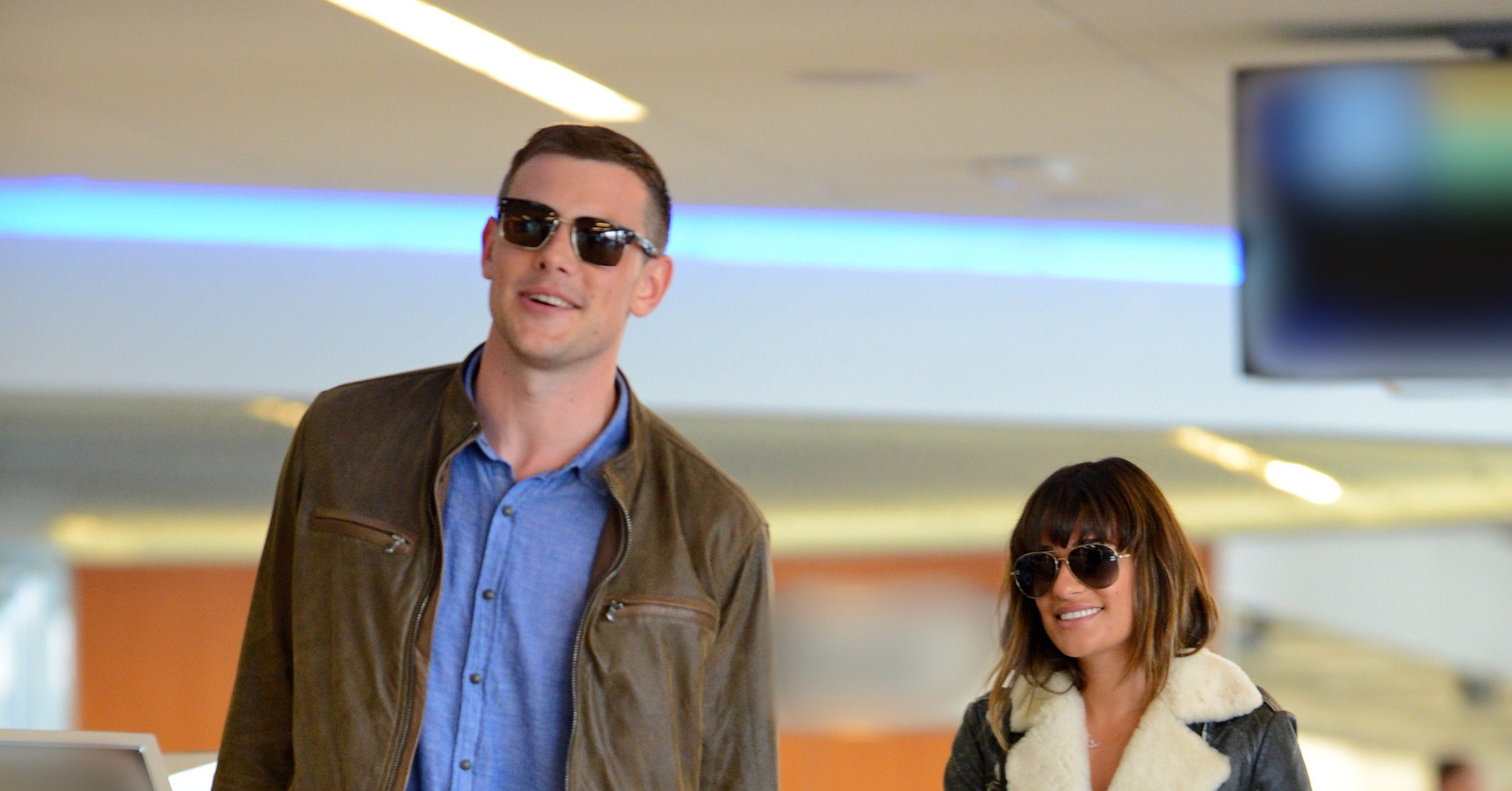 Is lea michele dating cory