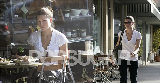Jessica Biel Won't Dish on Derek Jessica Biel Won't Dish on Derek