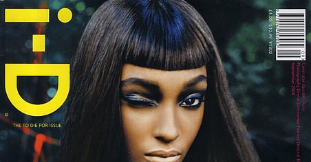 Jourdan Dunn Winks, Blinks, and Nods at Naomi Campbell for September 2008 i-D Jourdan Dunn Winks, Blinks, and Nods at Naomi Campbell for September 2008 i-D