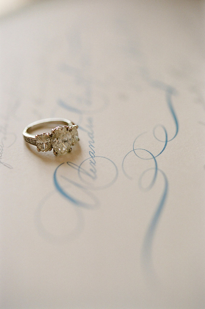 26. Ring on Invitation Close-Up 26. Ring on Invitation Close-Up