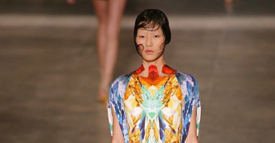 Paris Fashion Week: Alexander McQueen Spring 2009 Paris Fashion Week: Alexander McQueen Spring 2009