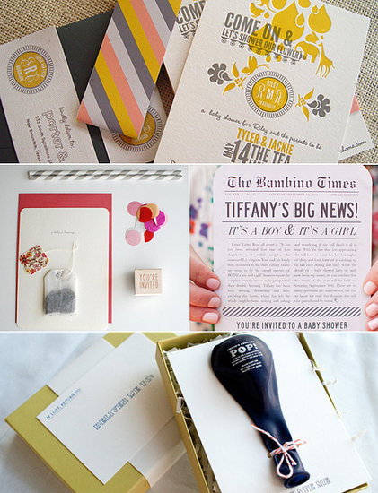 Invitation Inspiration! 20 Creative Baby Shower Invites Invitation Inspiration! 20 Creative Baby Shower Invites