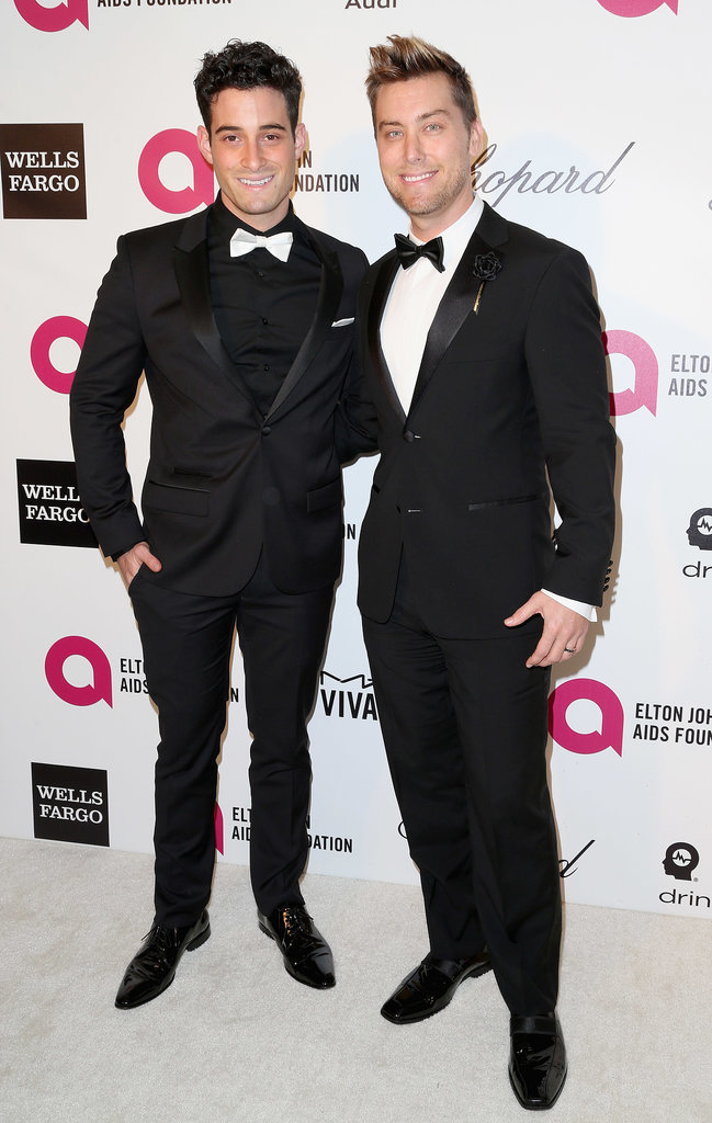 Lance Bass and Michael Turchin Lance Bass and Michael Turchin