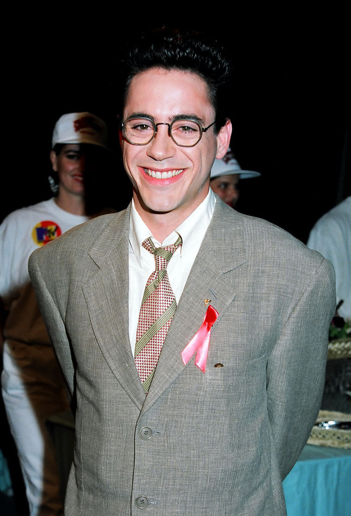 Robert Downey Jr. looked like this. Robert Downey Jr. looked like this.